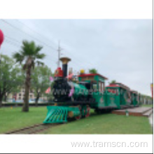 Outdoor Park mini trackless train for sale